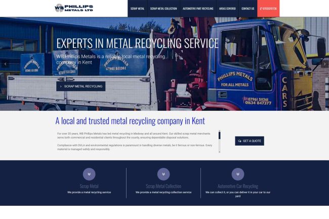 WB Phillips Metals local metal recycling business